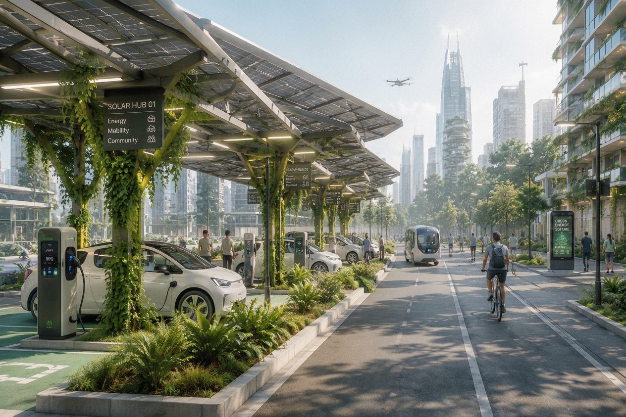 Autonomous Vehicles (AV) Mobility Hubs